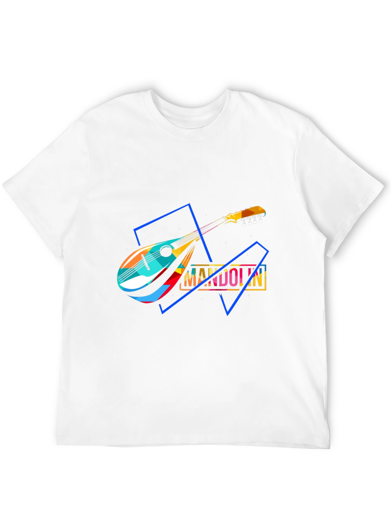 Mandolin Graphic T-Shirt - Music Lover Tee
