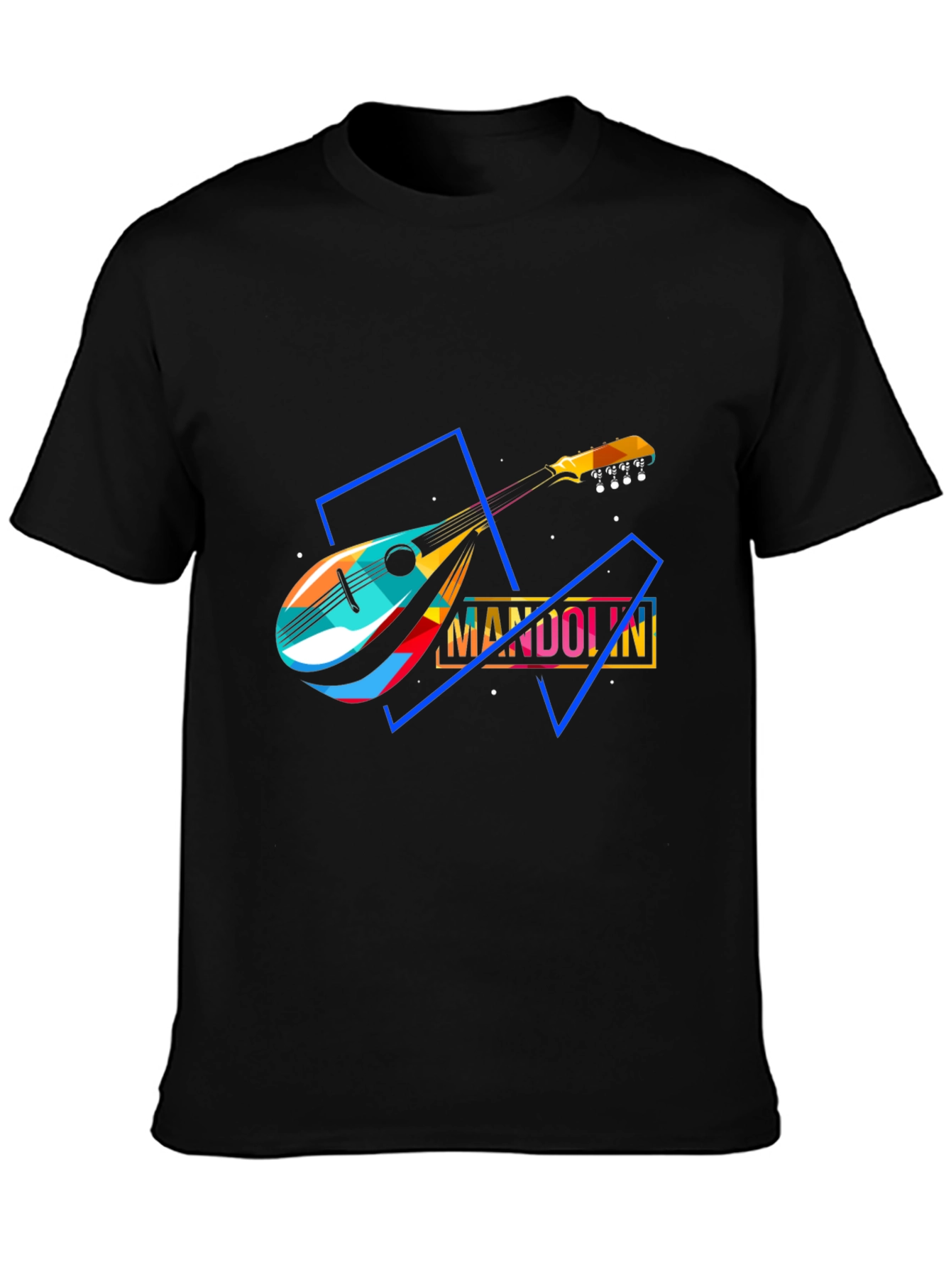 Mandolin Graphic T-Shirt - Music Lover Tee