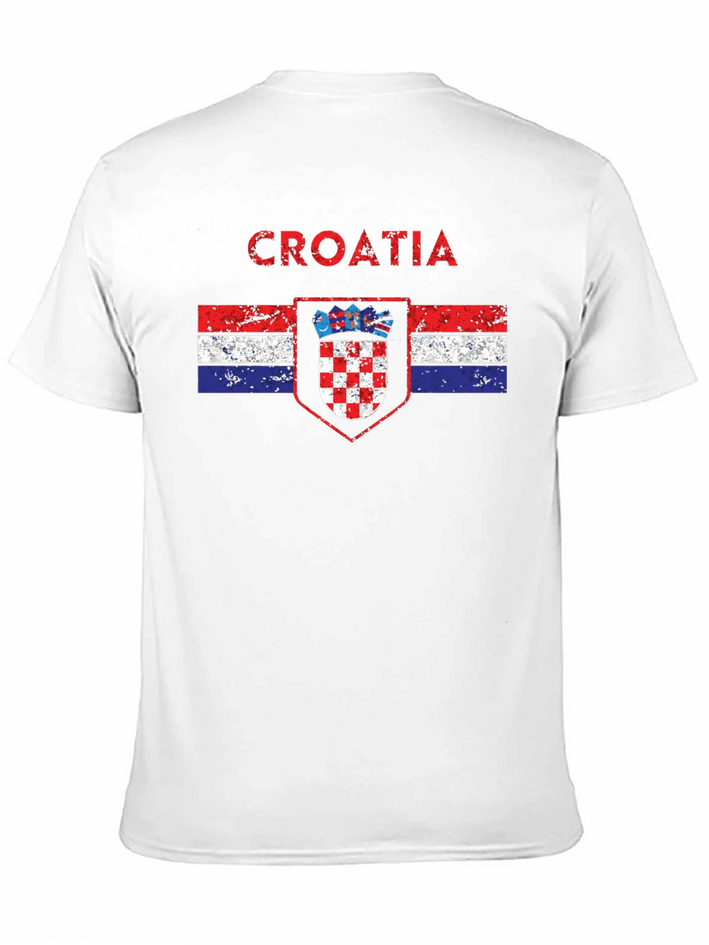 Croatia Flag Graphic T-Shirt