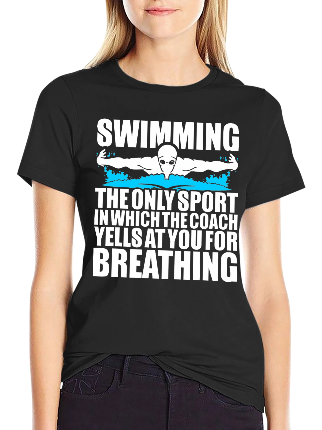 Swimming Coach Yells T-Shirt