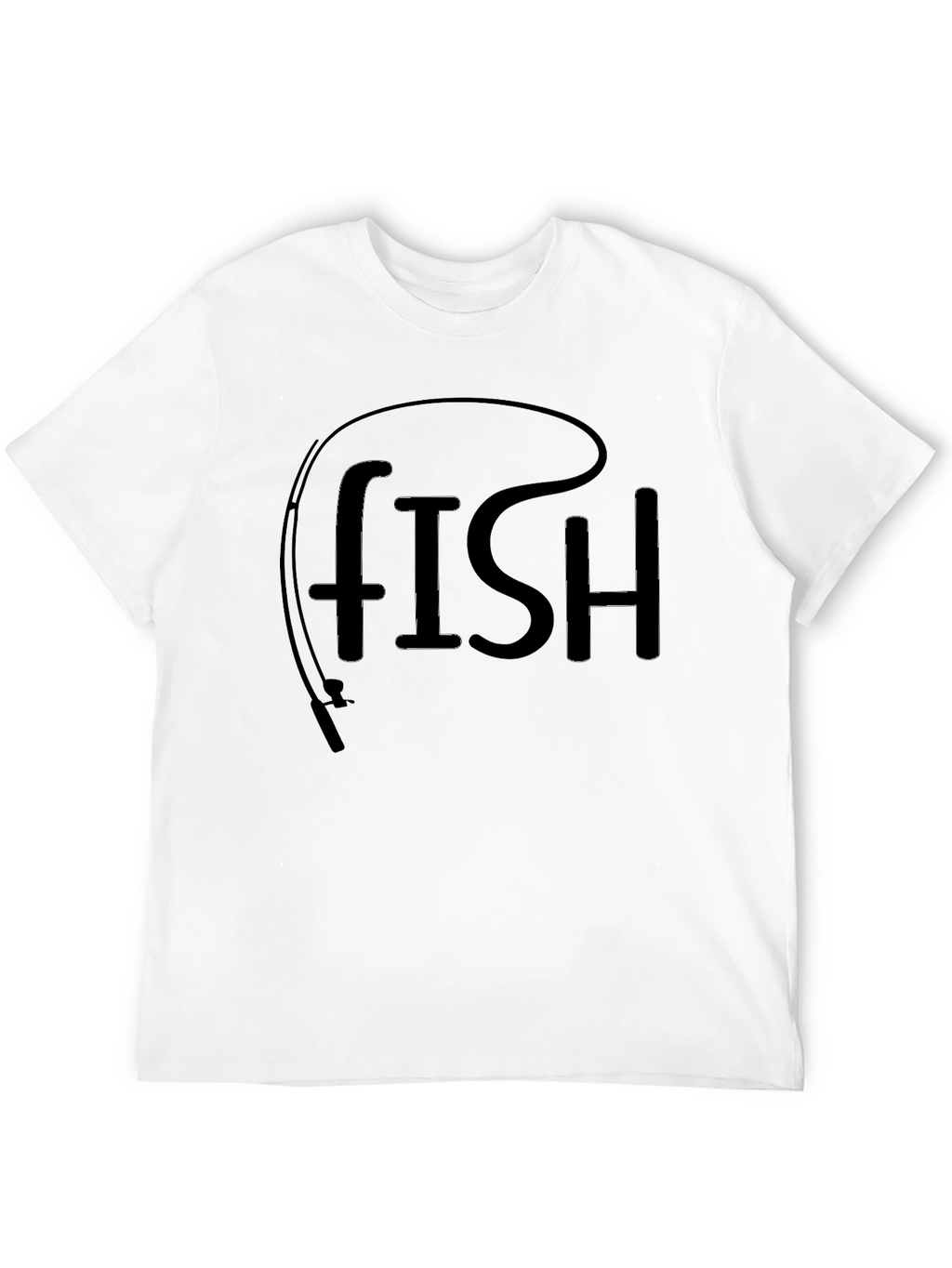 Fishing Rod Fish T-Shirt - Anglers Delight