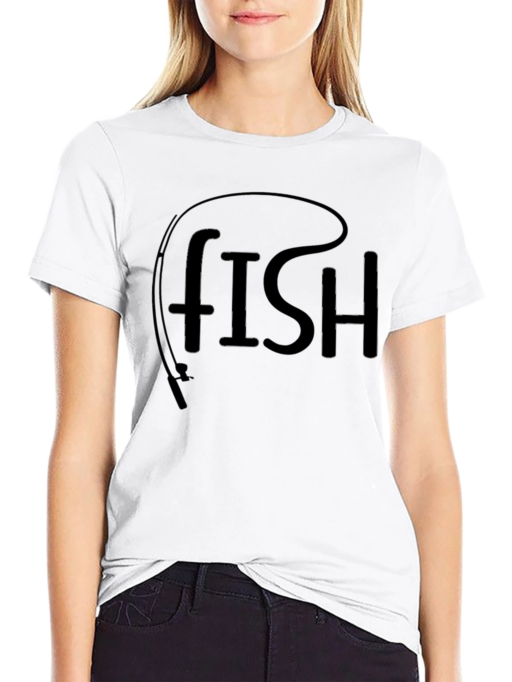 Fishing Rod Fish T-Shirt - Anglers Delight