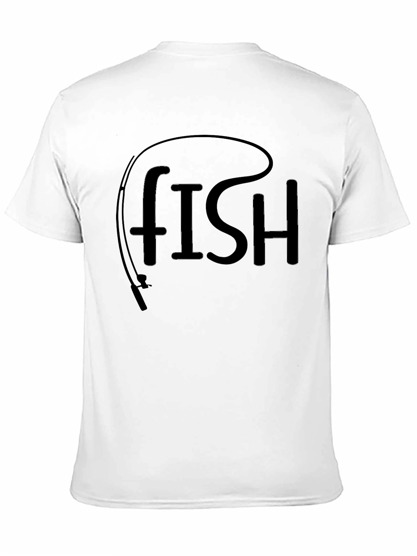 Fishing Rod Fish T-Shirt - Anglers Delight