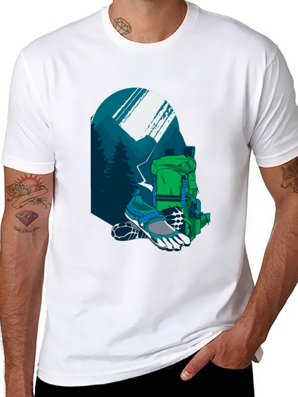 Hiking Adventure Graphic Tee