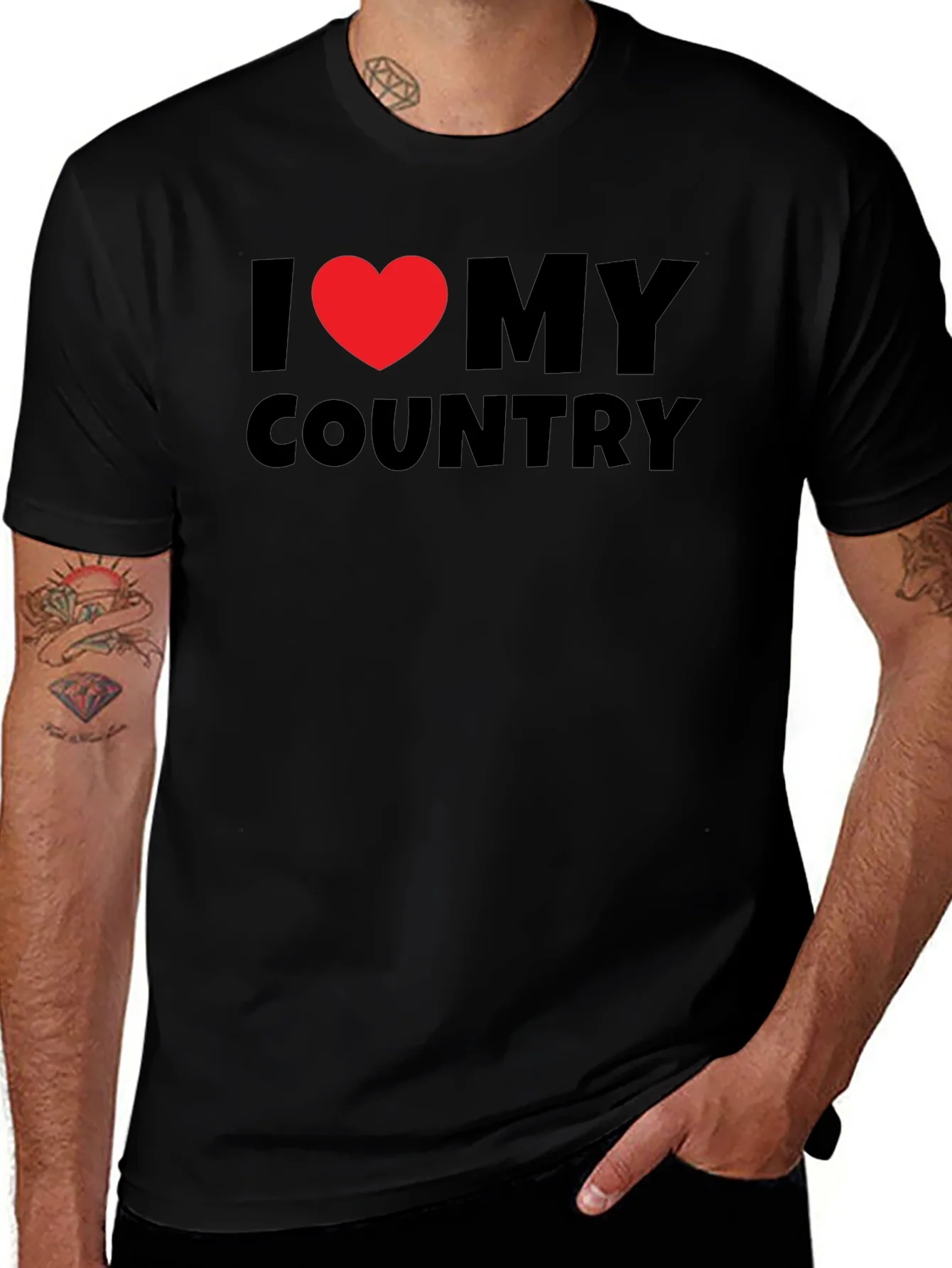 I Love My Country T-Shirt