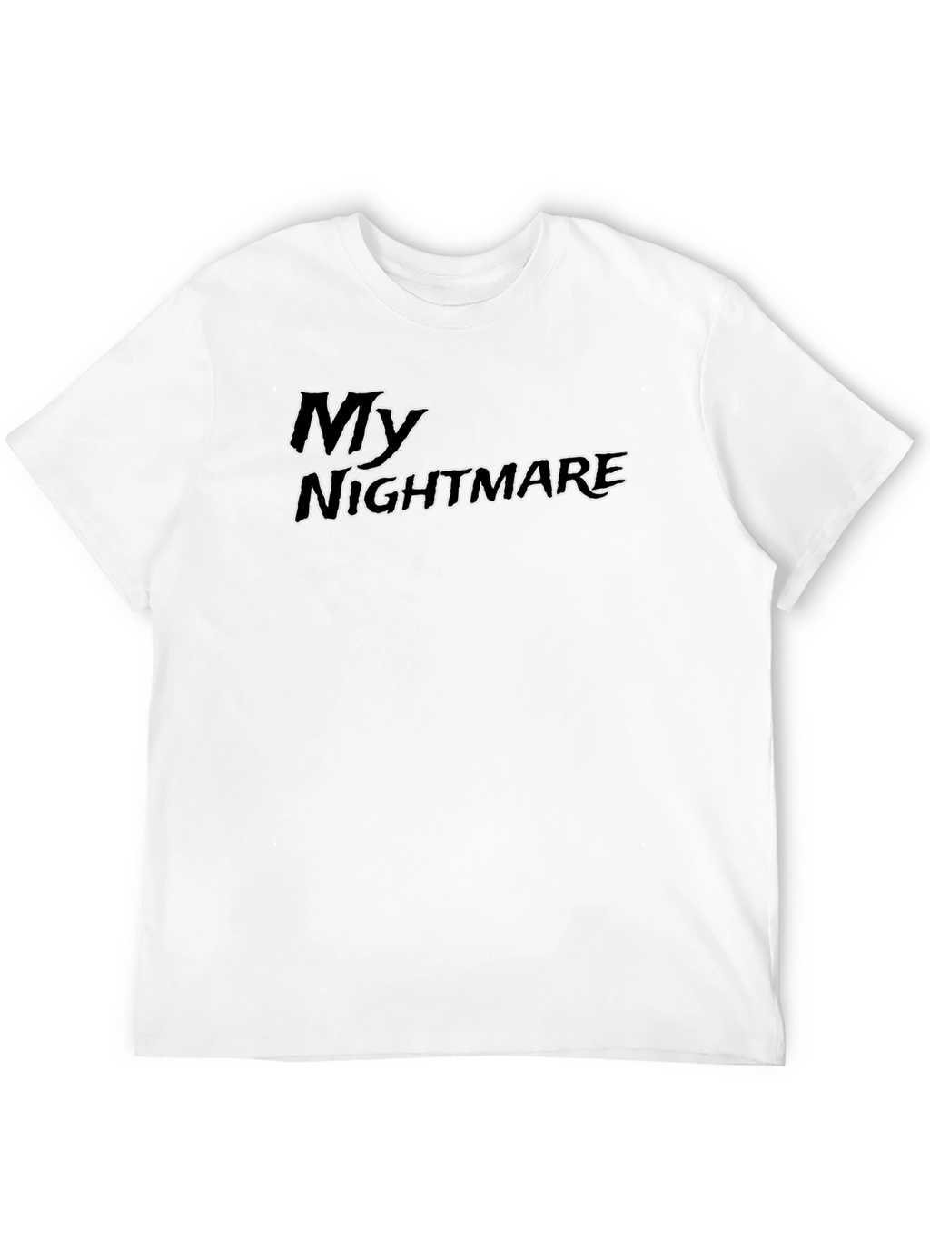 My Nightmare Black Graphic Tee - Stylish and Edgy
