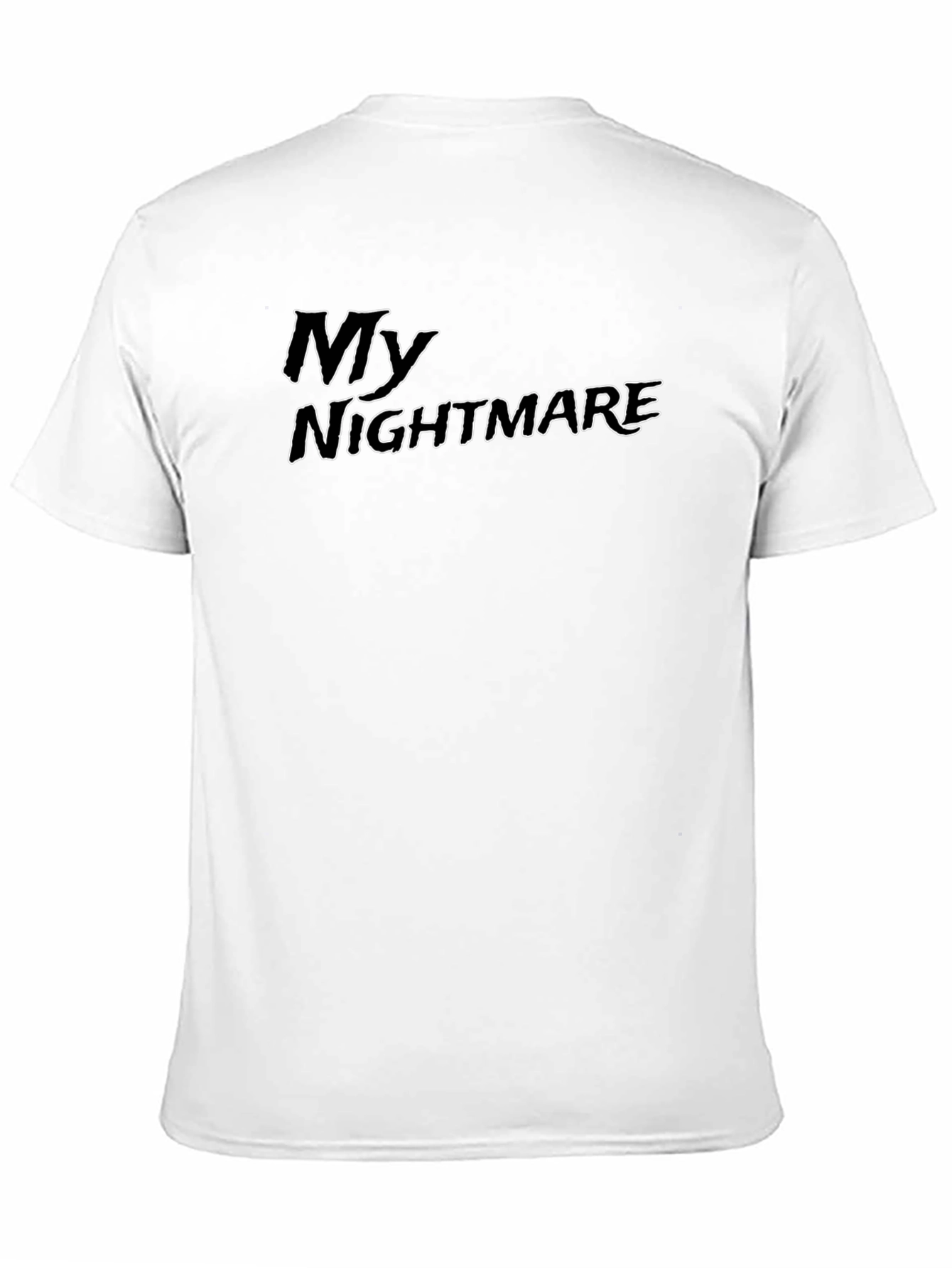 My Nightmare Black Graphic Tee - Stylish and Edgy