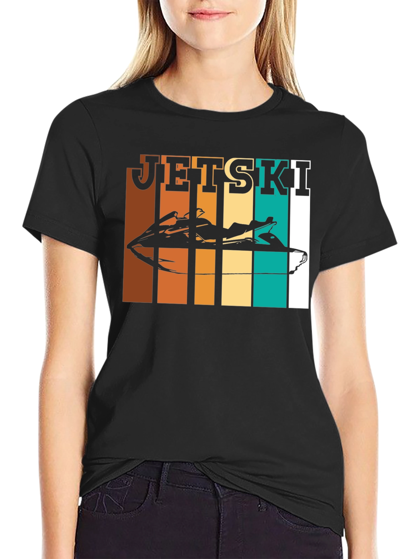 Retro Jet Ski T-Shirt - Vintage Summer Vibes