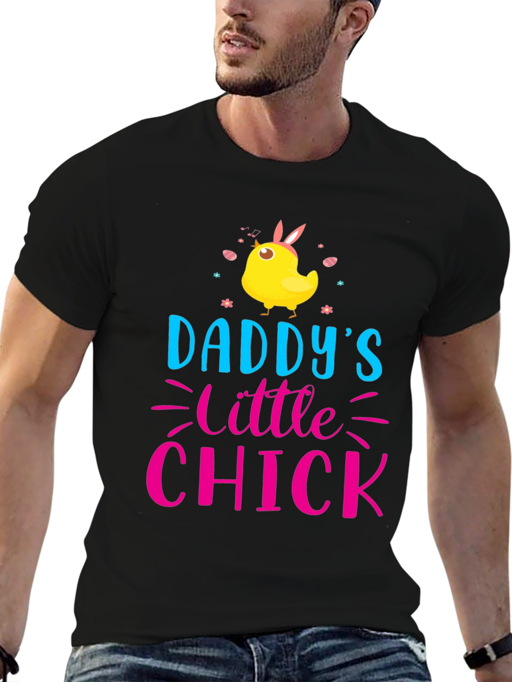 Daddys Little Chick Easter T-Shirt