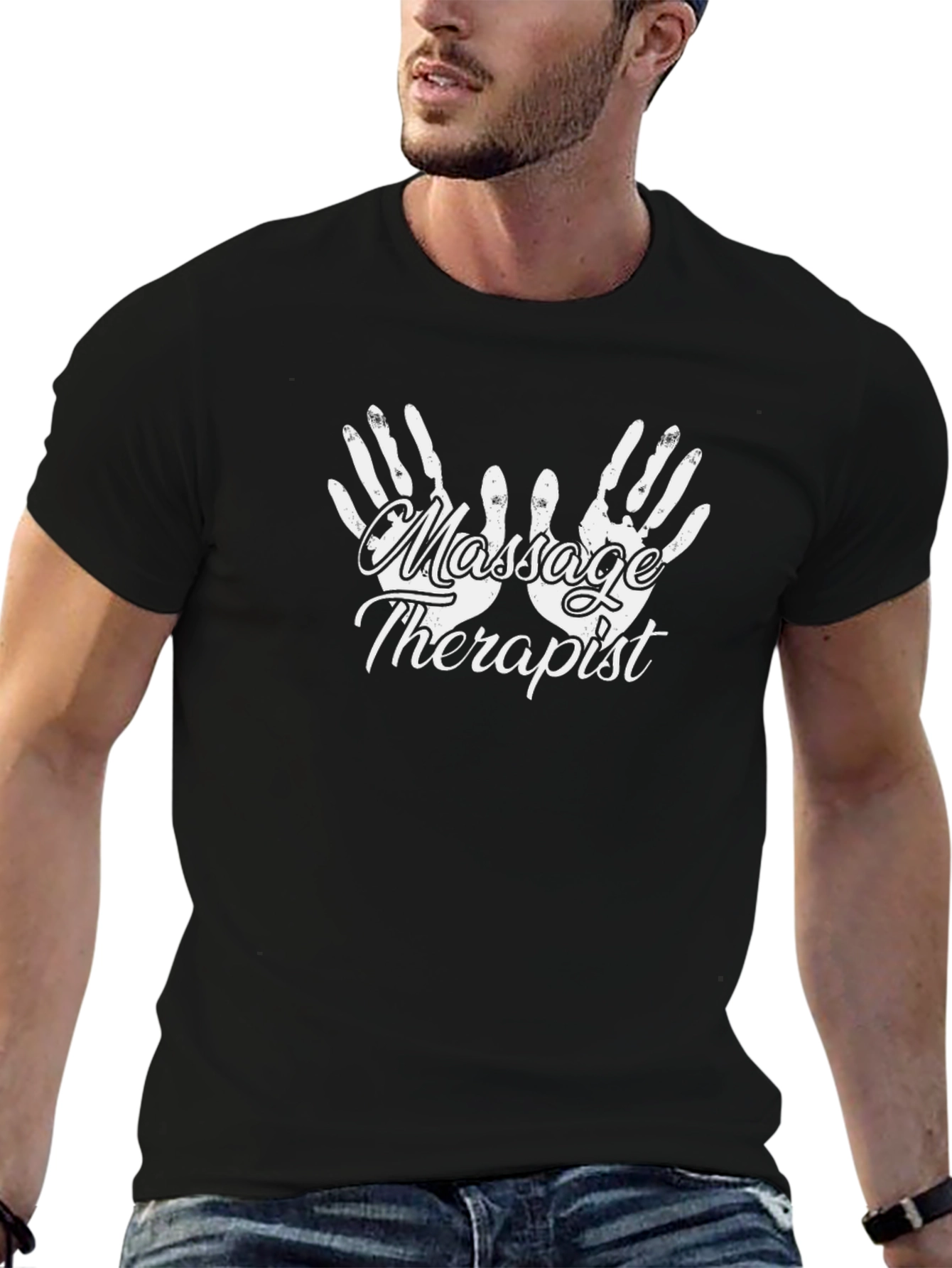 Massage Therapist Graphic T-Shirt - Comfort & Style