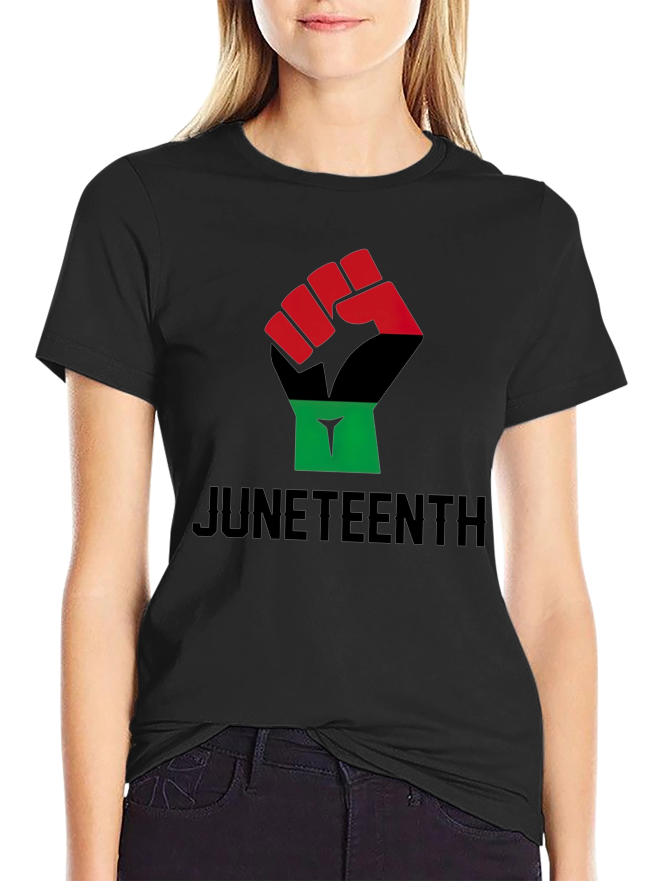 Juneteenth Fist T-Shirt - Celebrate Freedom & Heritage