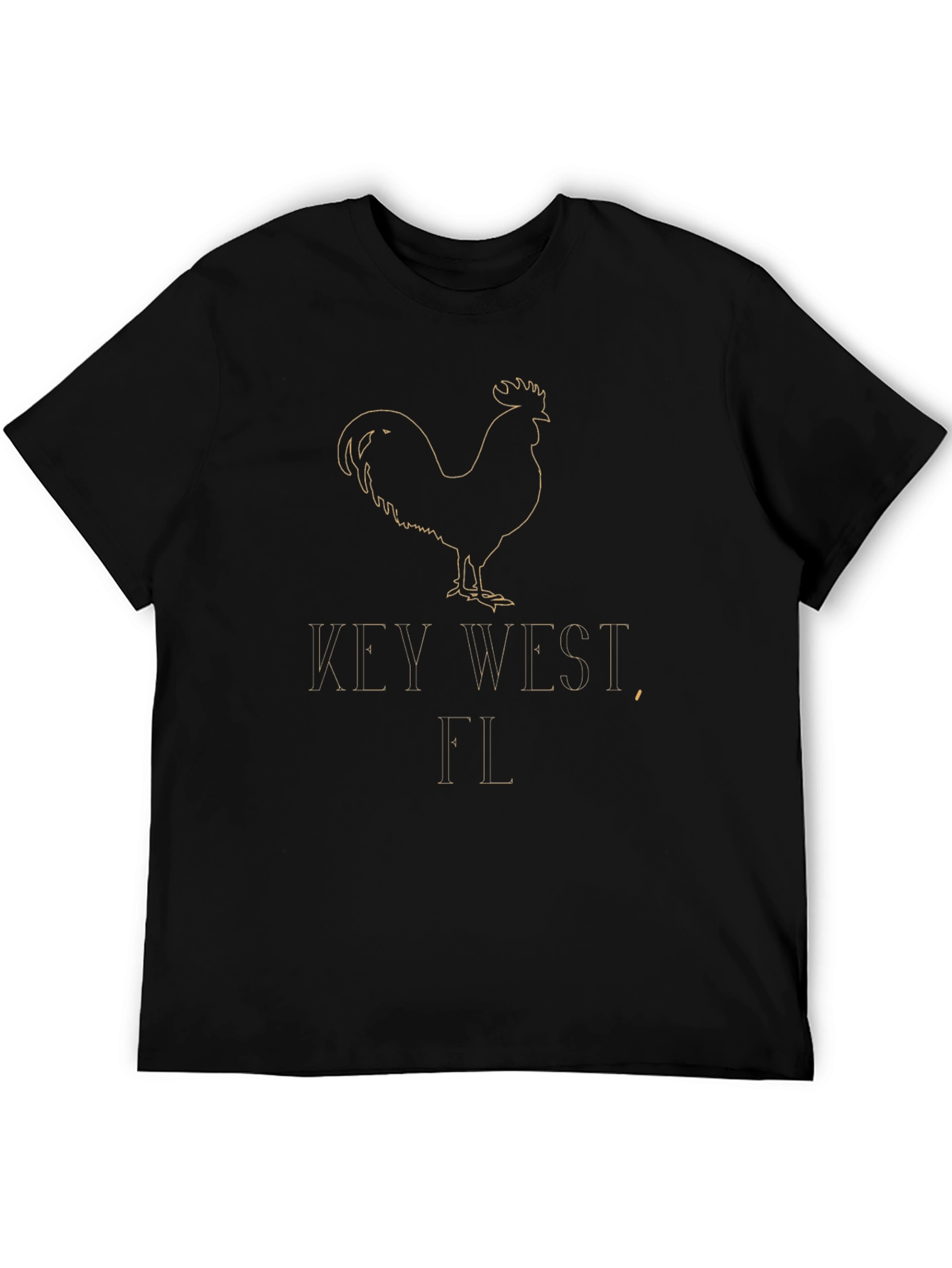 Key West Rooster Graphic T-Shirt - Mens