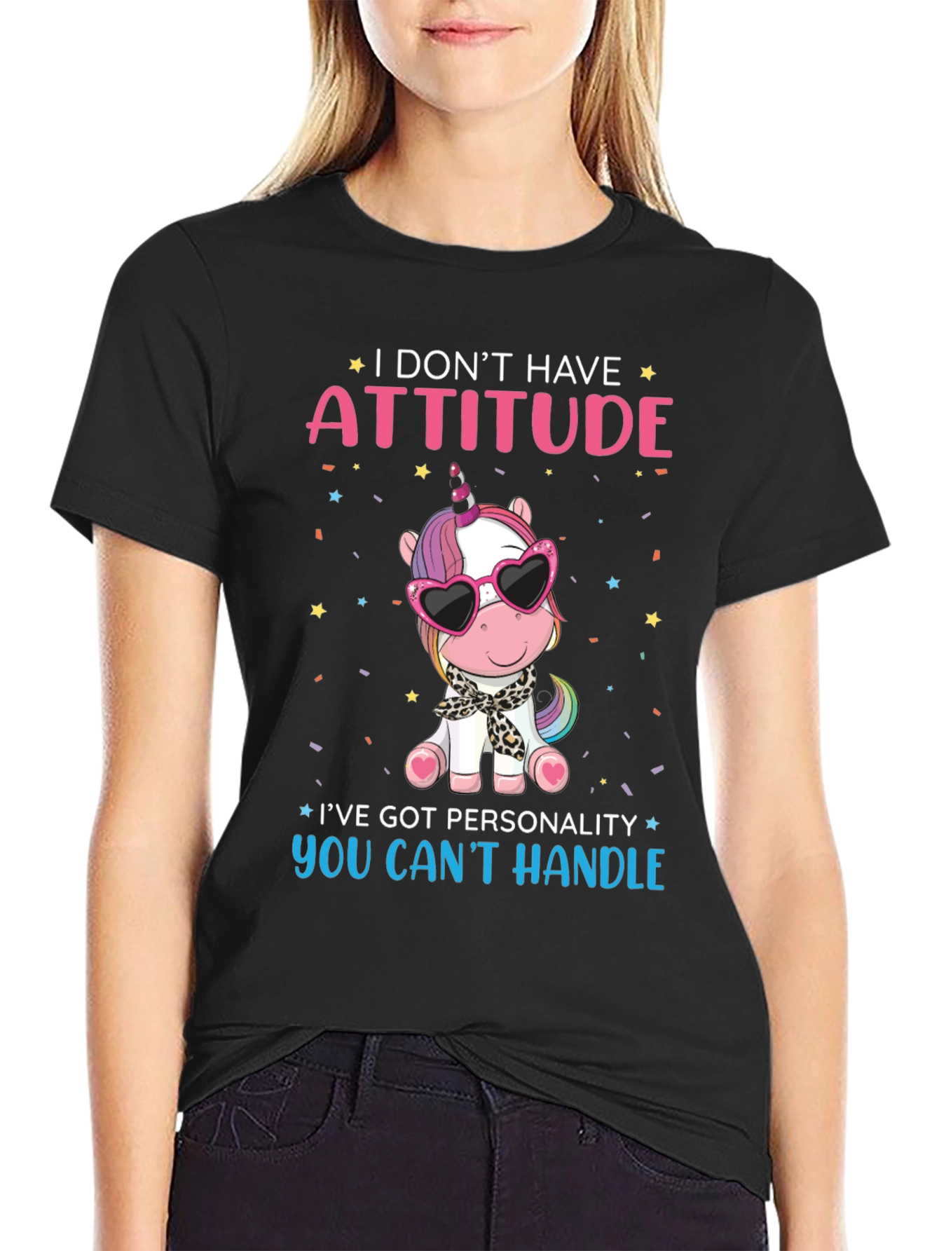 Attitude Unicorn Graphic Tee