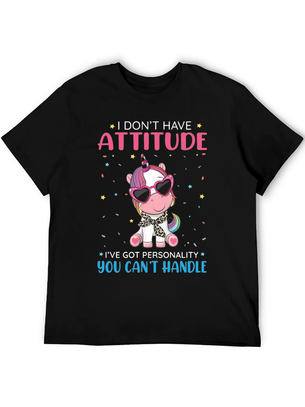 Attitude Unicorn Graphic Tee
