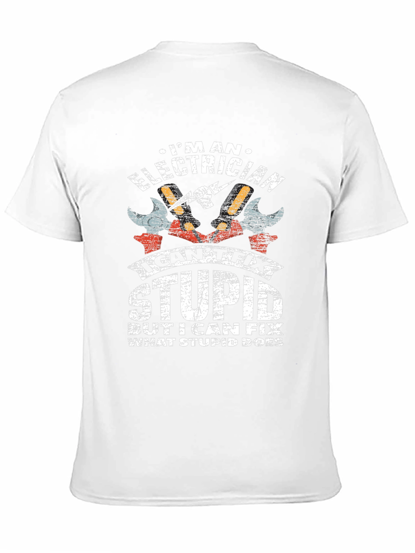 Electrician Fixes Stupid T-Shirt