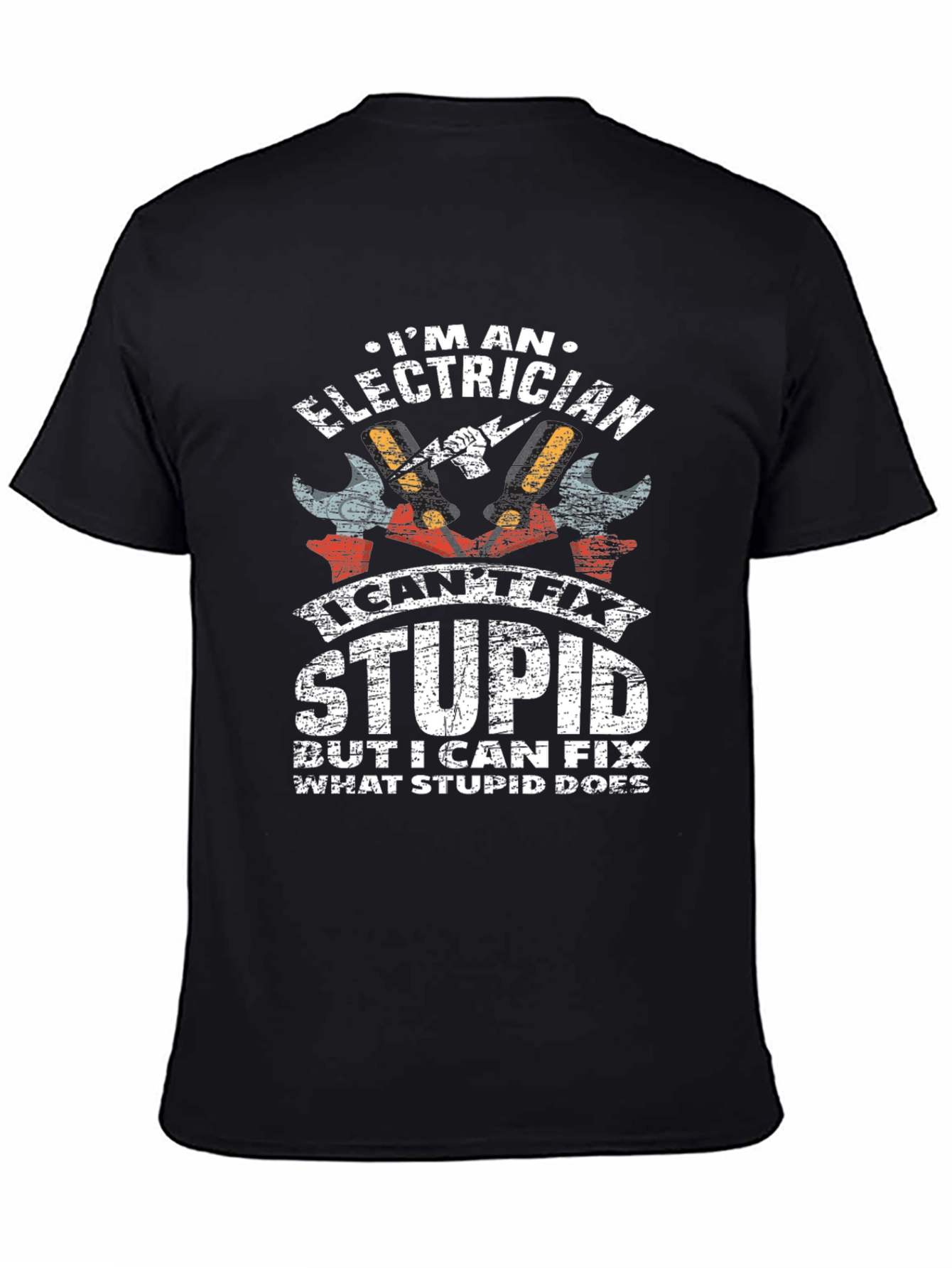 Electrician Fixes Stupid T-Shirt