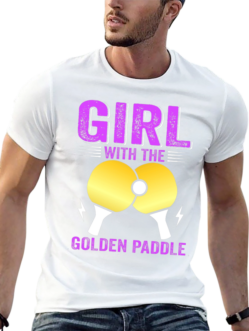 Girl With The Golden Paddle T-Shirt