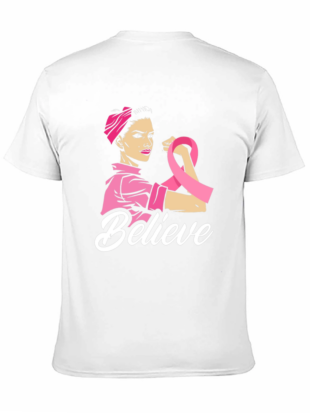 Believe Breast Cancer Awareness T-Shirt