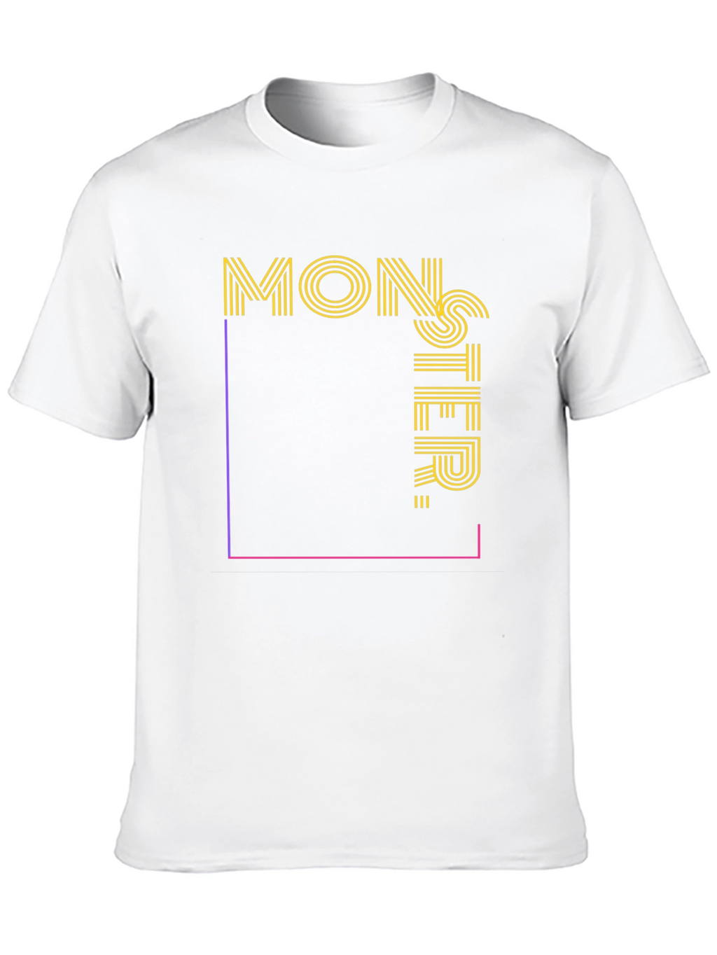 Monster Graphic Tee - Stylish Cotton Blend T-Shirt