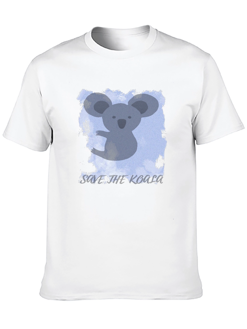 Save the Koala Black T-Shirt