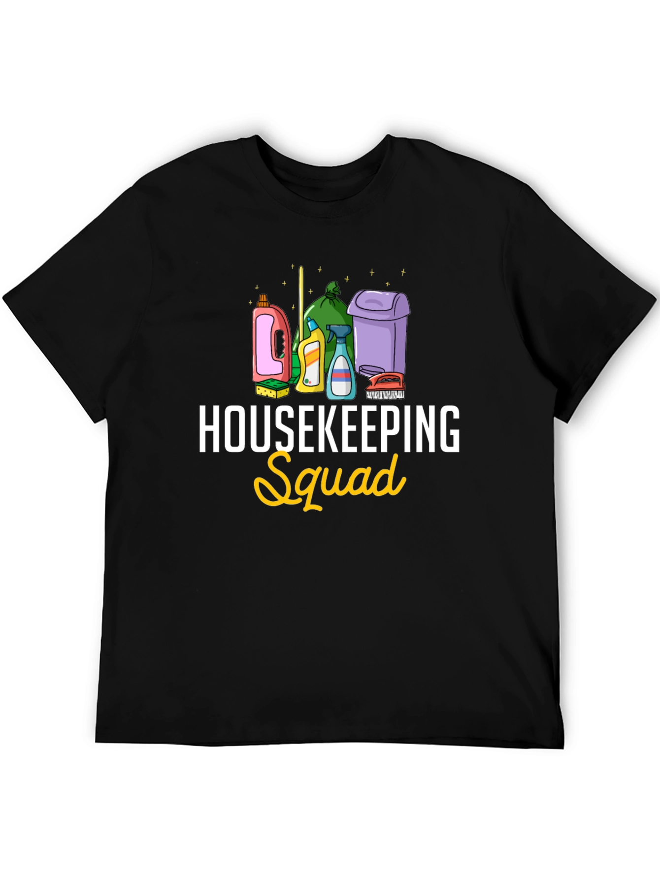 Housekeeping Squad T-Shirt - Cleaning Crew Apparel
