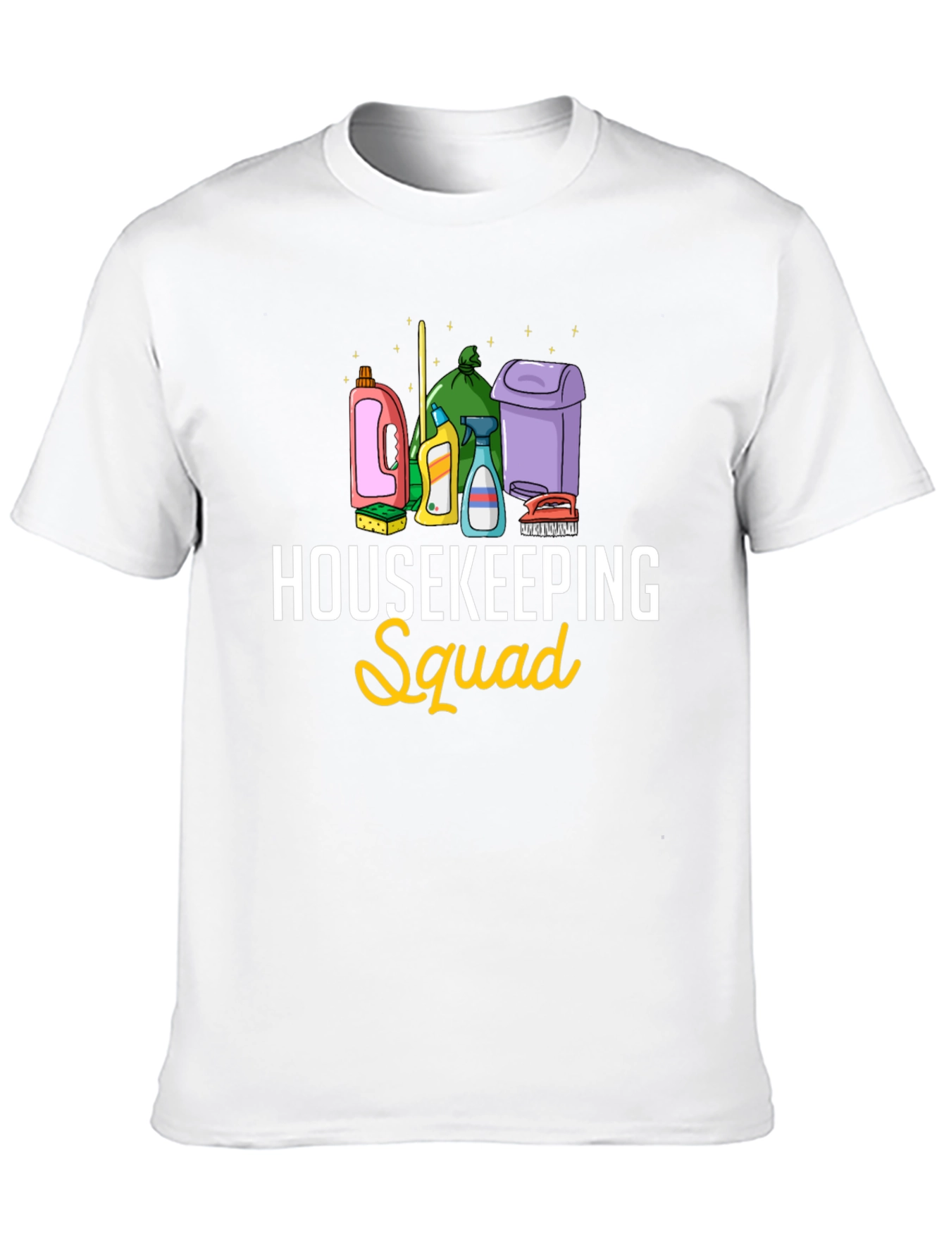 Housekeeping Squad T-Shirt - Cleaning Crew Apparel