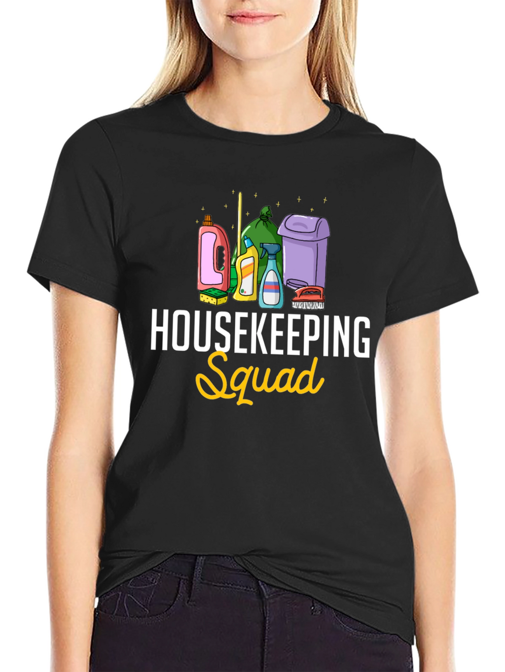 Housekeeping Squad T-Shirt - Cleaning Crew Apparel