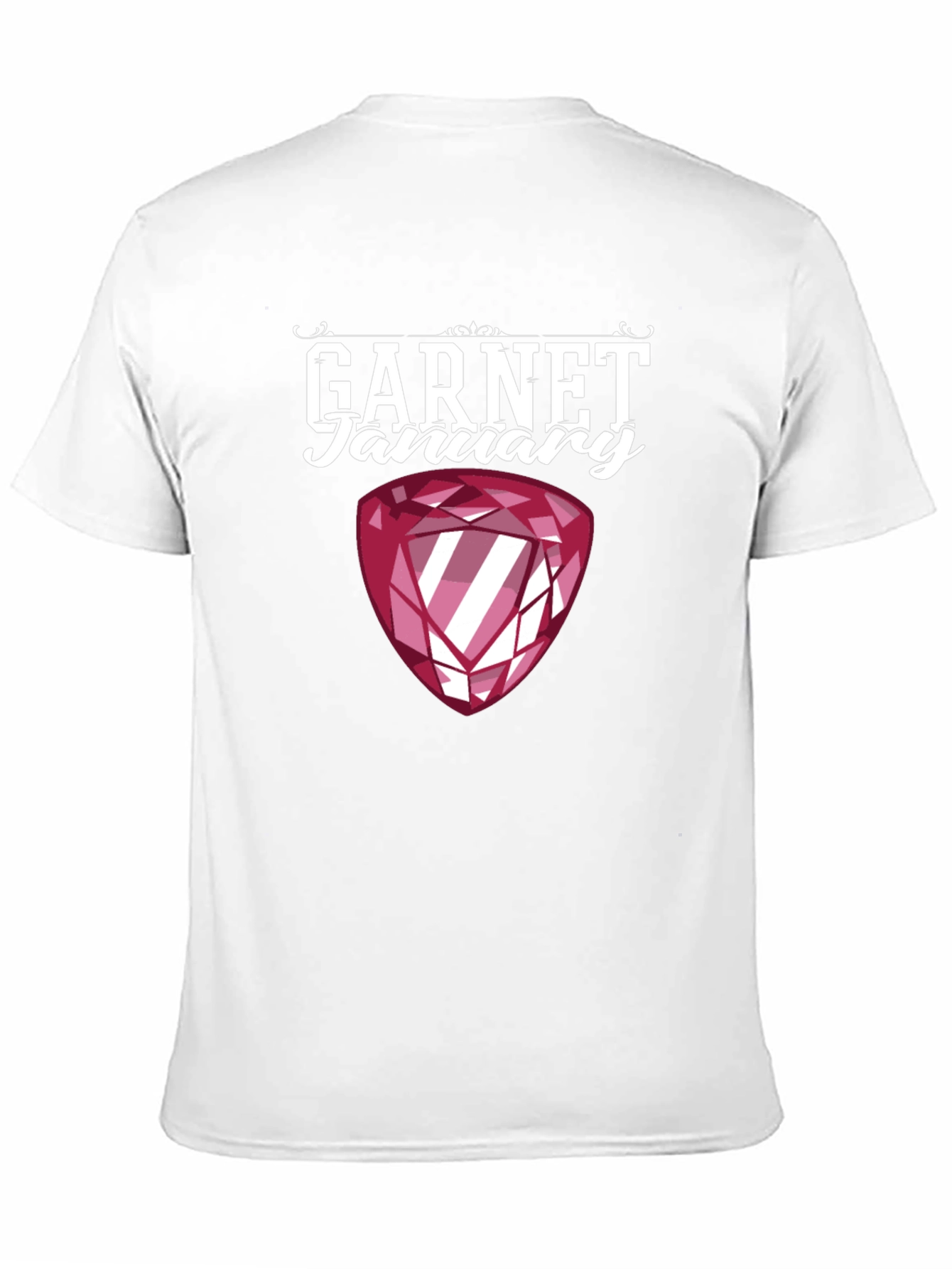 Garnet January Birthstone Graphic Tee