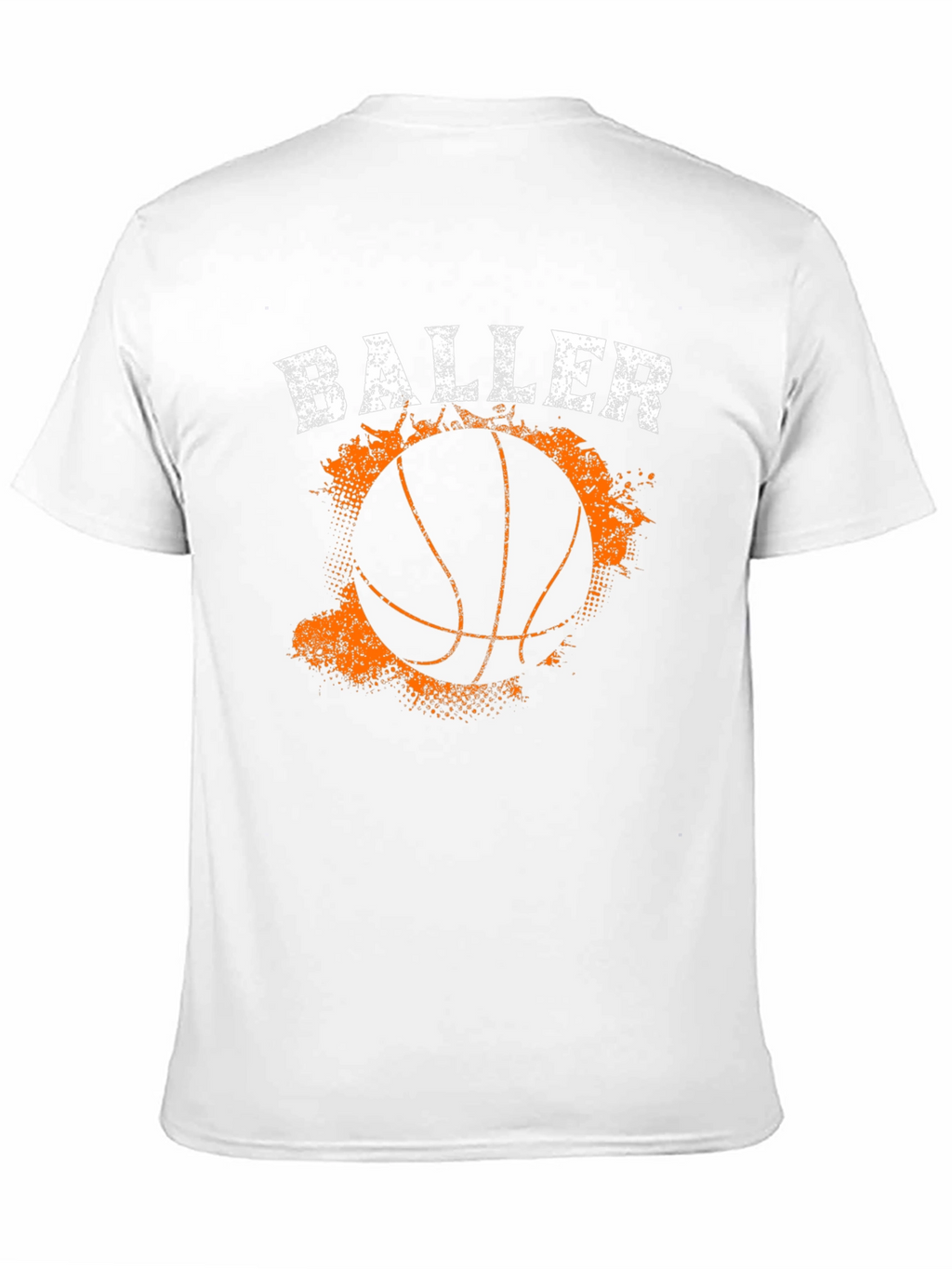 Baller Graphic T-Shirt - Basketball Design