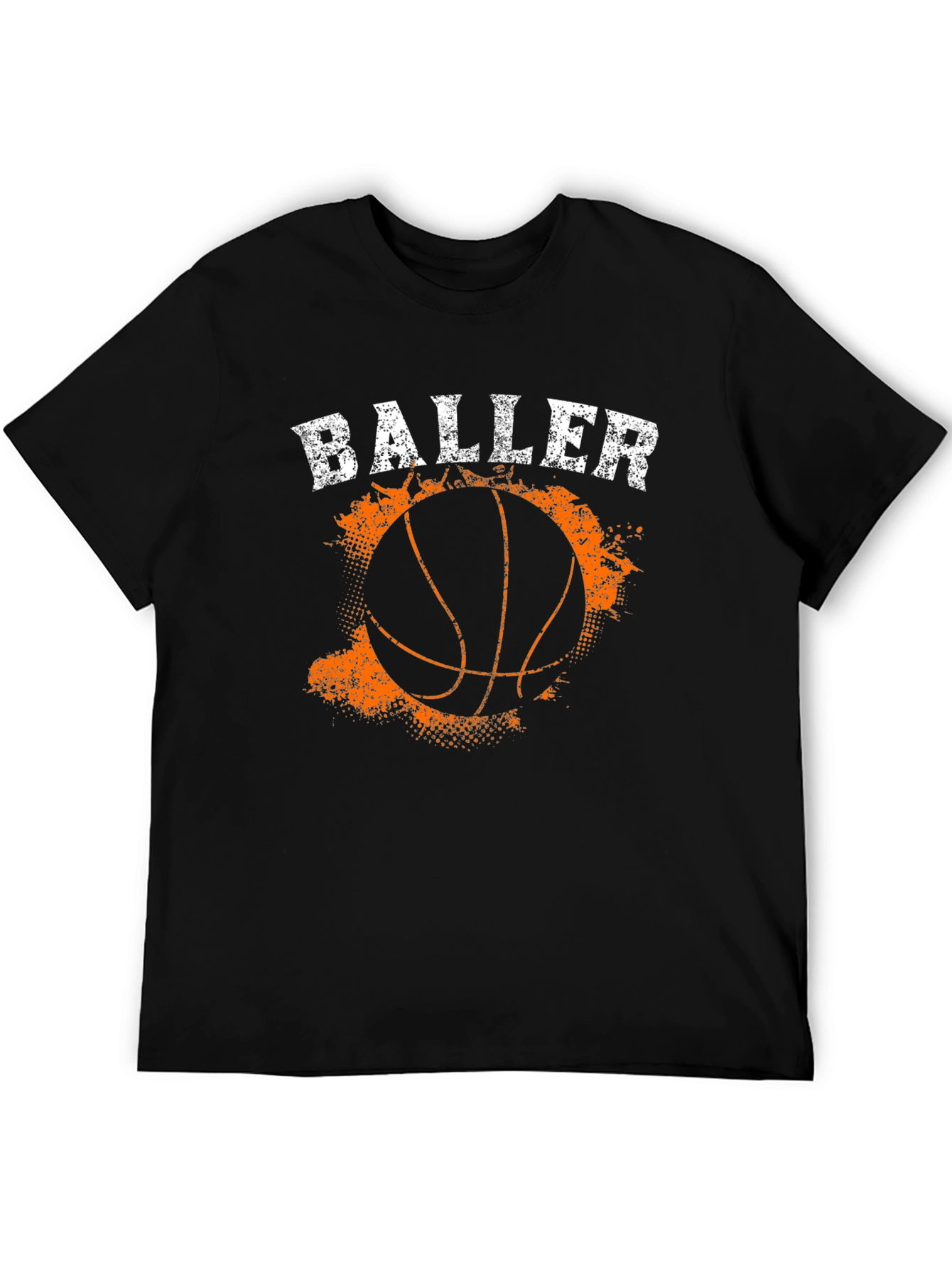 Baller Graphic T-Shirt - Basketball Design