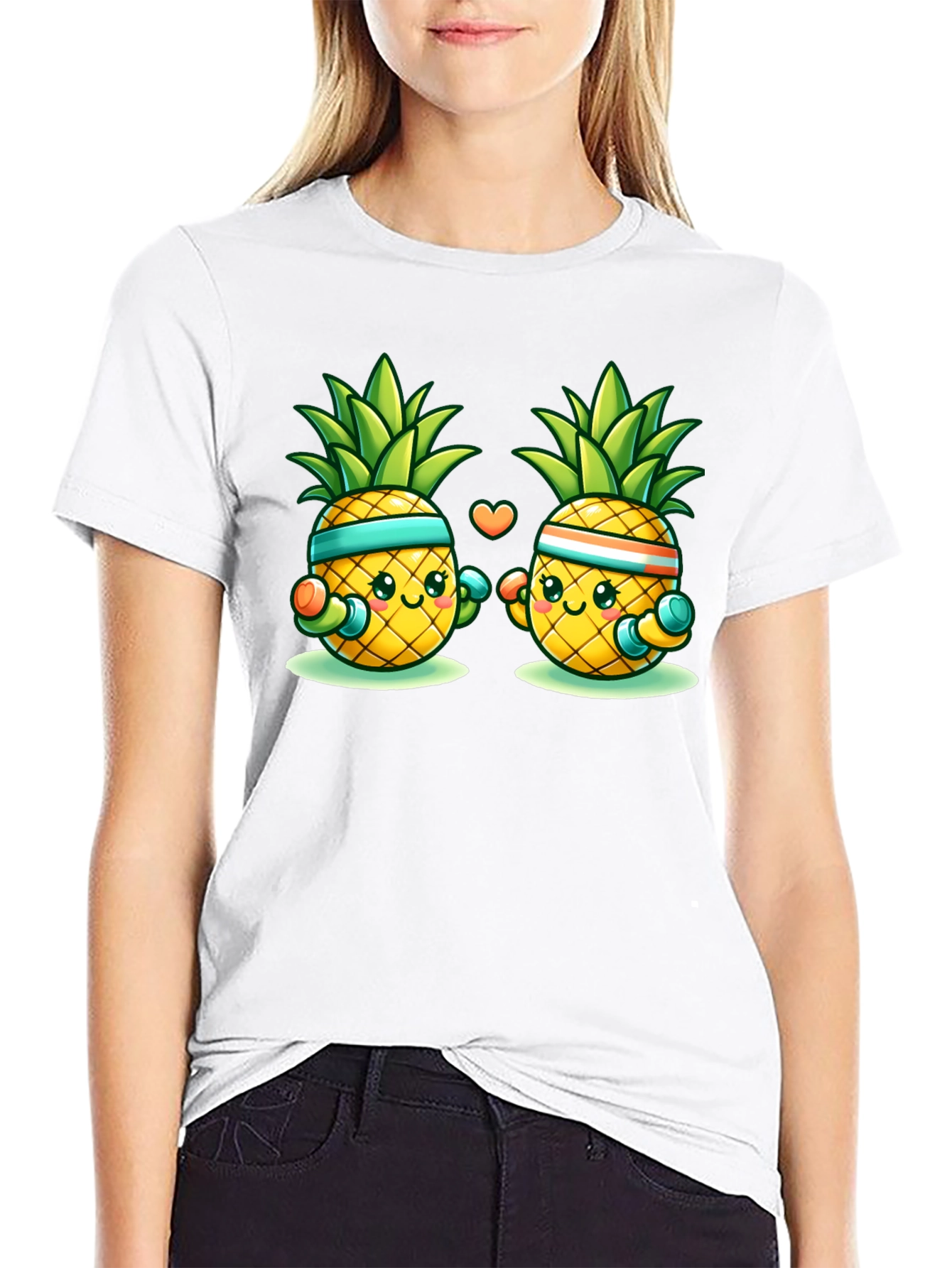 Workout Pineapple Graphic Tee