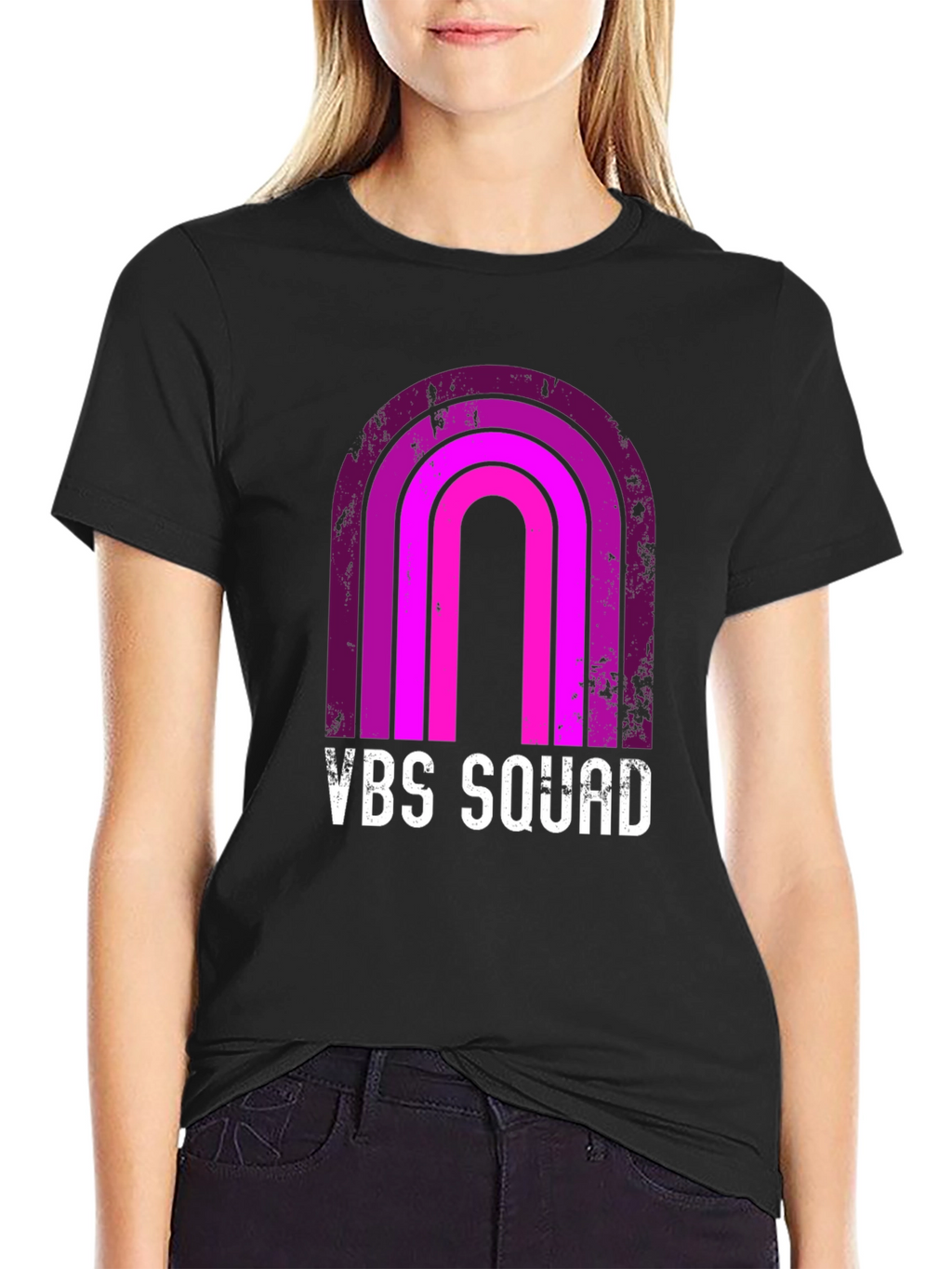 VBS Squad Retro Rainbow T-Shirt