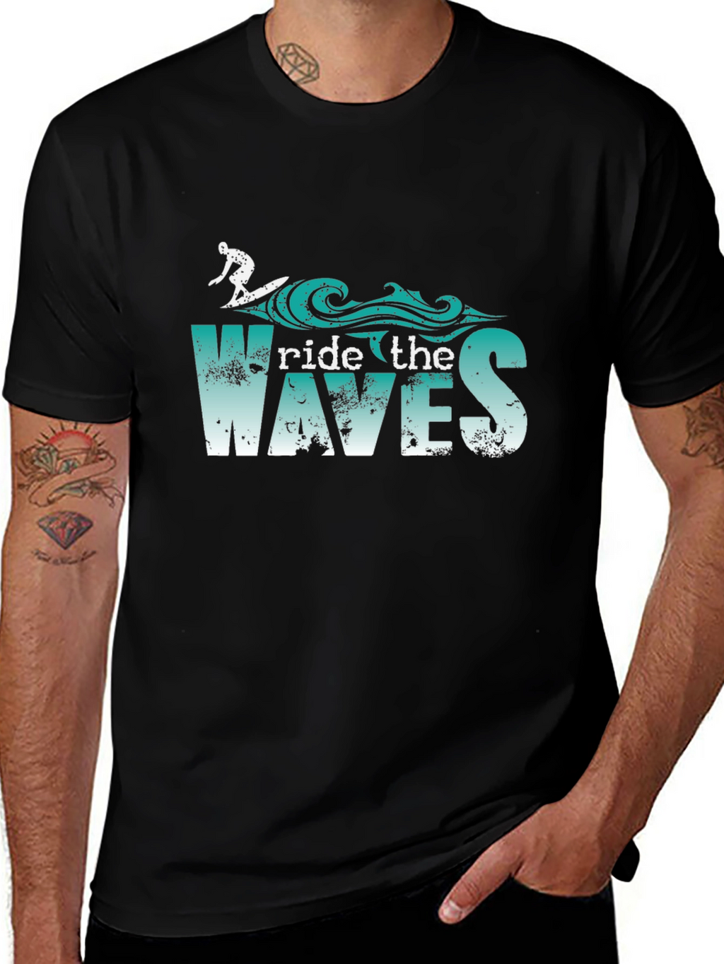 Ride the Waves Graphic T-Shirt