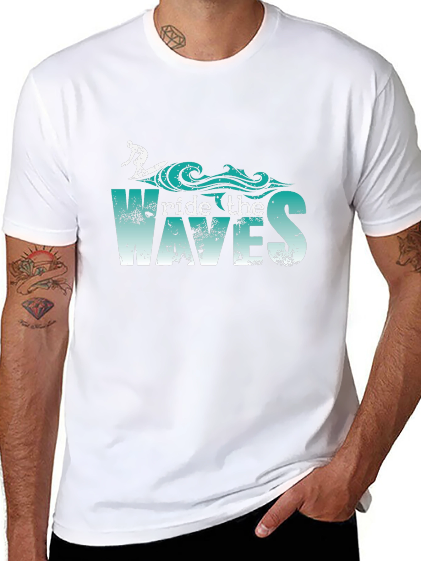 Ride the Waves Graphic T-Shirt