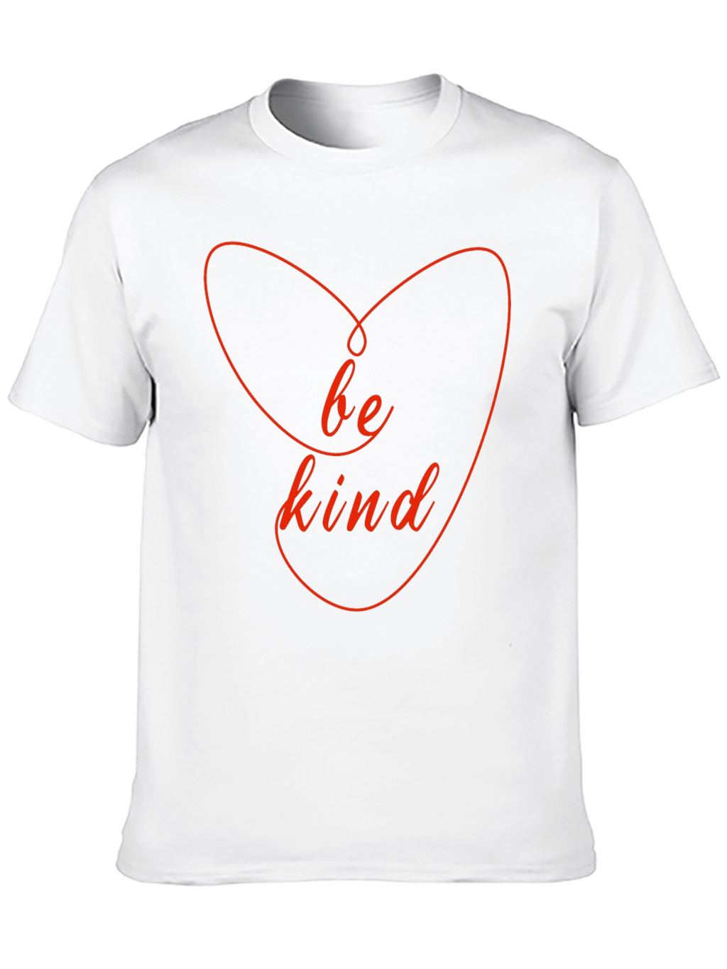 Be Kind Heart T-Shirt - Black
