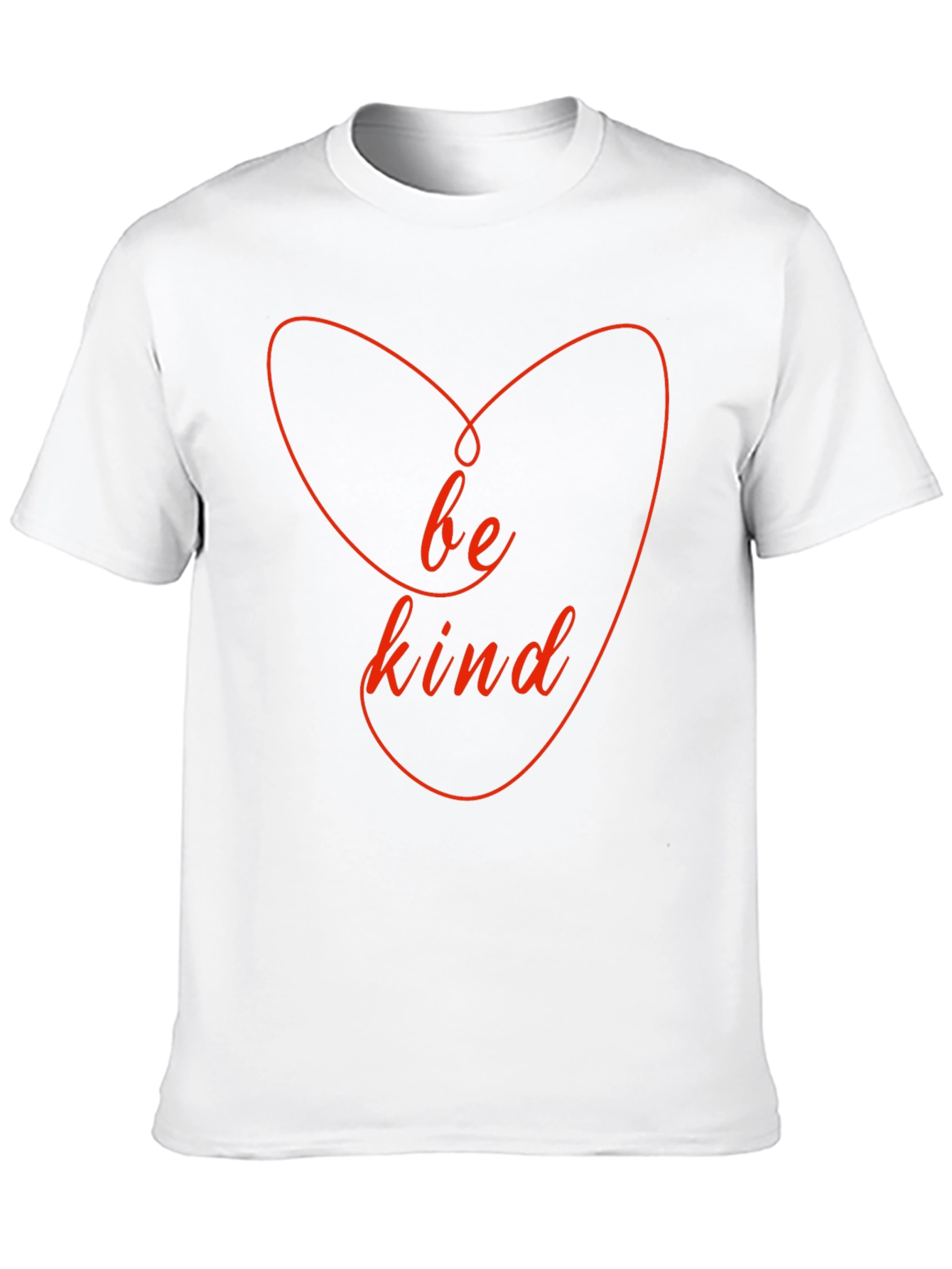Be Kind Heart T-Shirt - Black