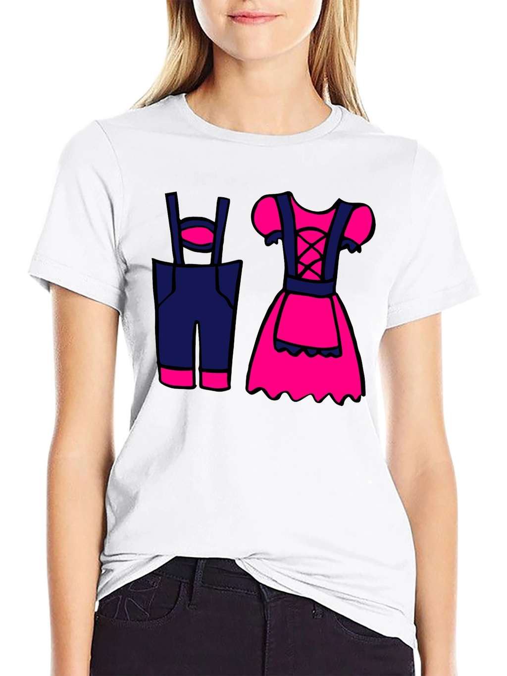 Oktoberfest Couple Costume T-Shirt