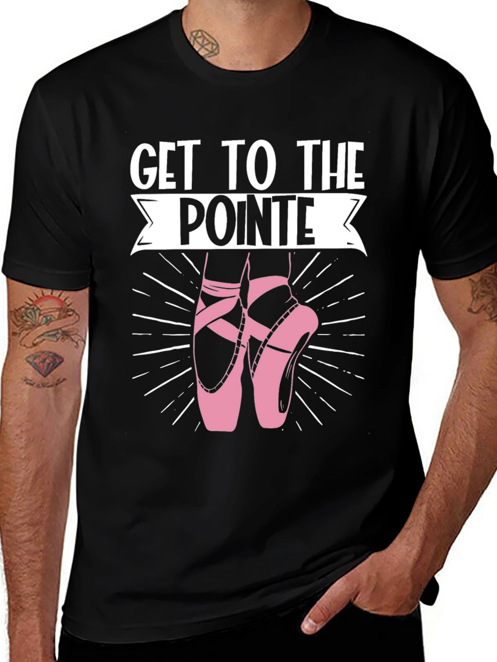 Get to the Pointe T-Shirt - Ballet Dance Tee
