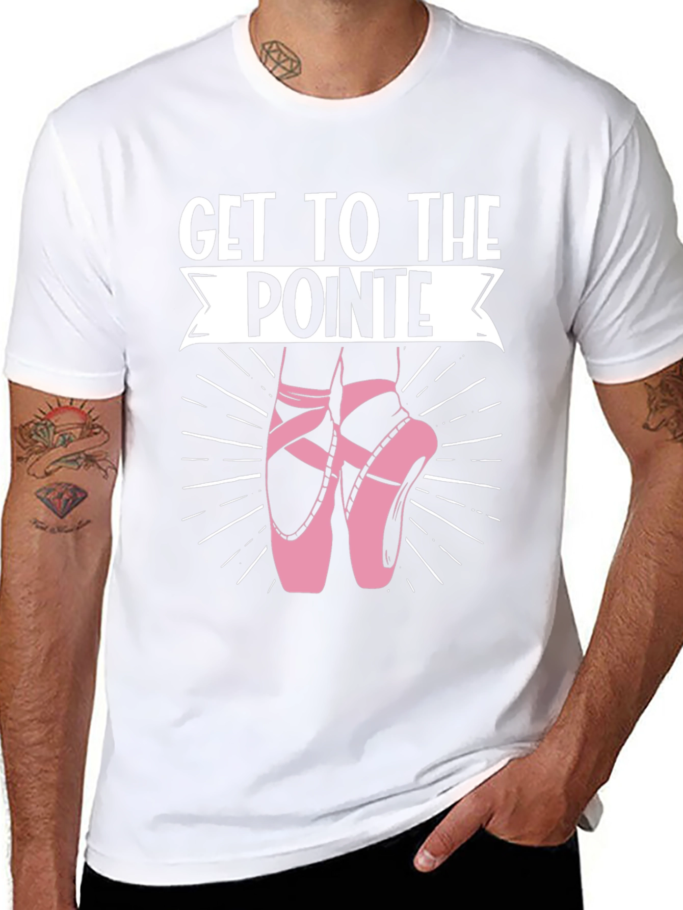 Get to the Pointe T-Shirt - Ballet Dance Tee