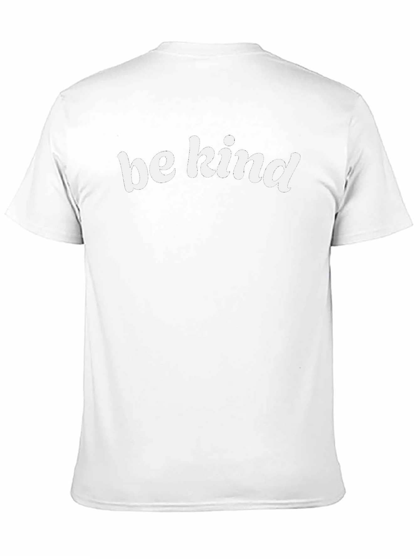 Be Kind Graphic Tee - Black Cotton T-Shirt