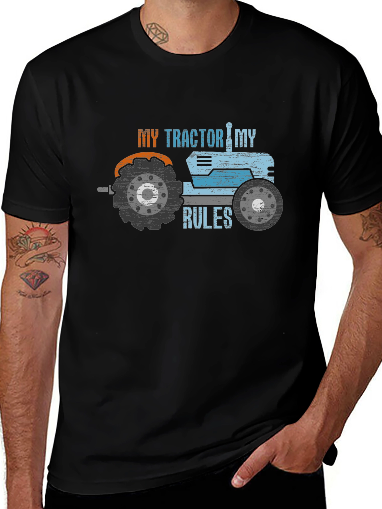 My Tractor My Rules Graphic Tee