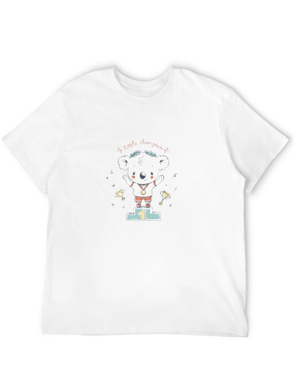 Koala Little Champion Black T-Shirt