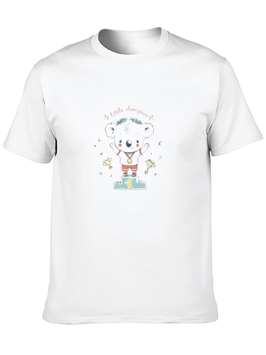 Koala Little Champion Black T-Shirt
