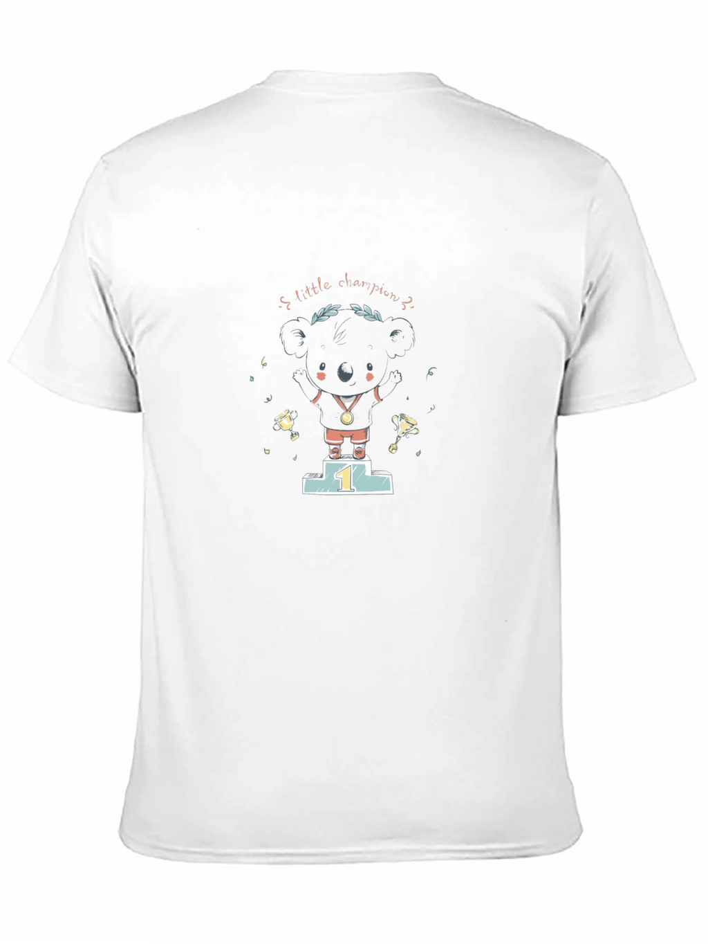Koala Little Champion Black T-Shirt