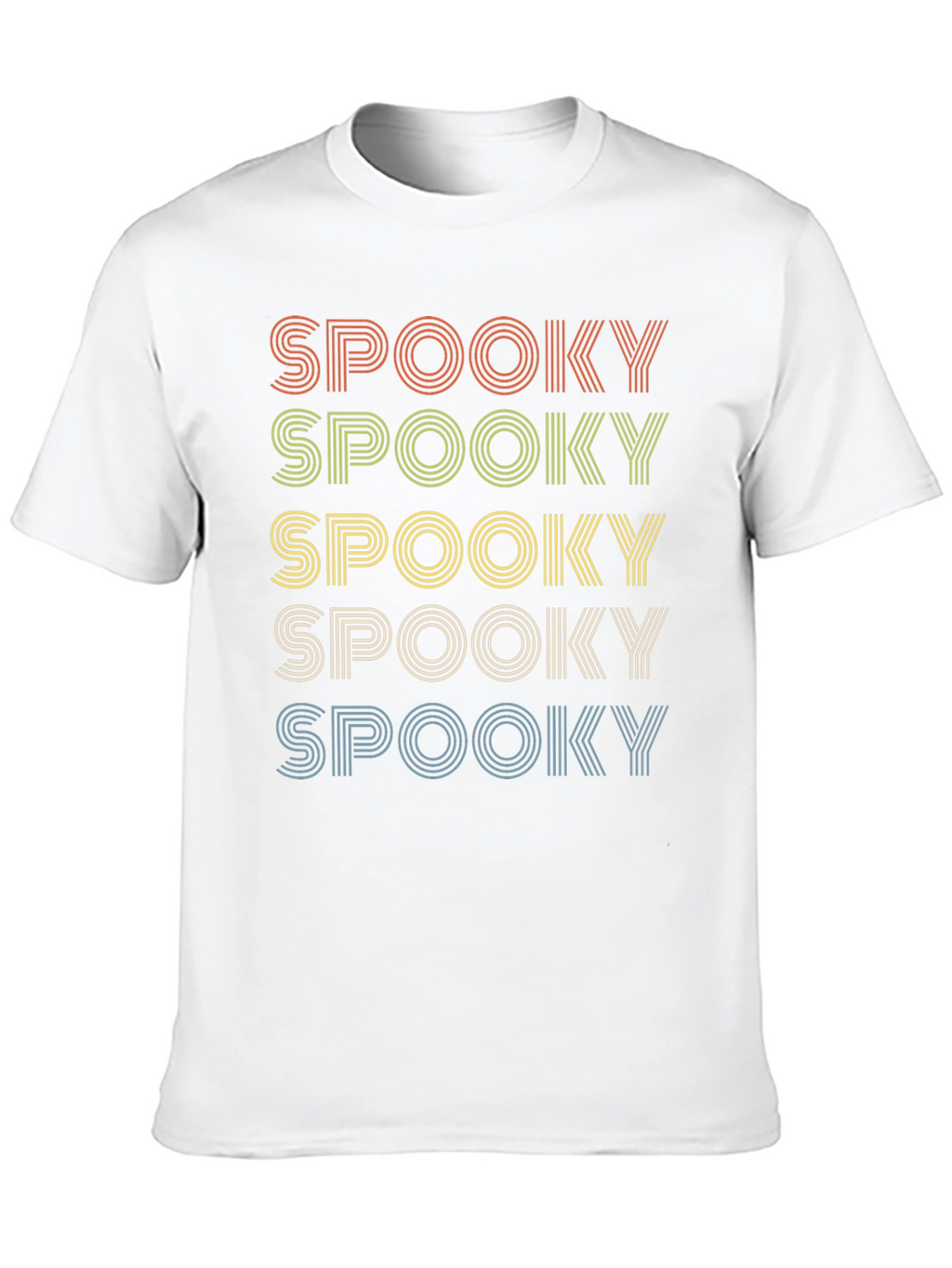 Spooky Retro T-Shirt - Halloween Graphic Tee