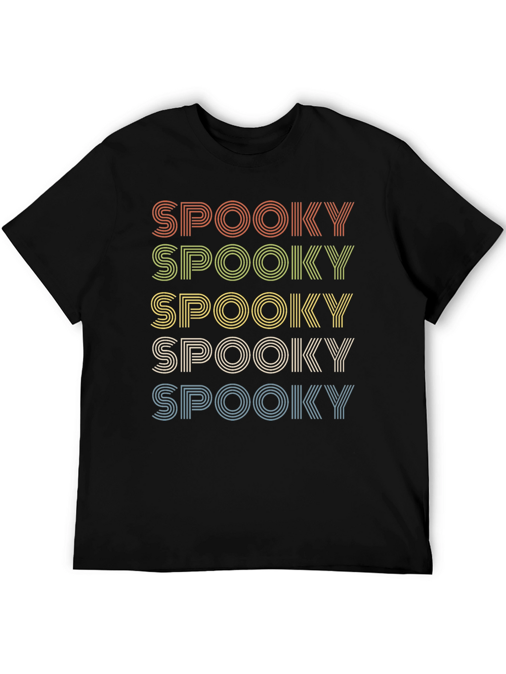 Spooky Retro T-Shirt - Halloween Graphic Tee