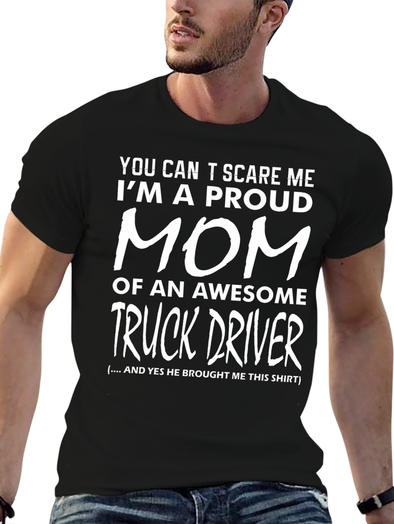 Proud Trucker Mom Graphic Tee