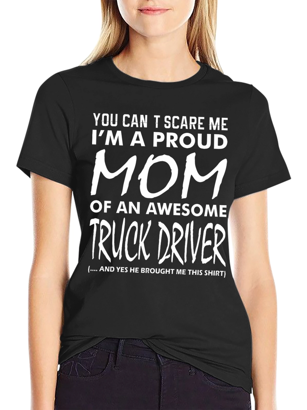 Proud Trucker Mom Graphic Tee