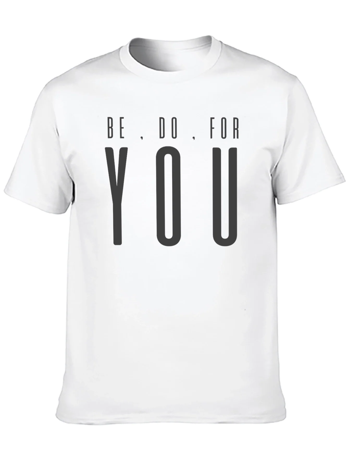 Be Do For You Stylish Black Graphic Tee