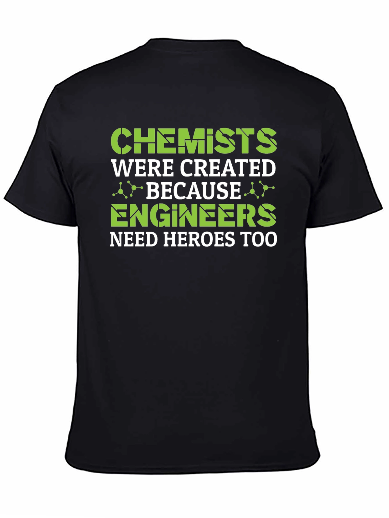 Chemist Engineer Hero Tee - Science Humor Graphic